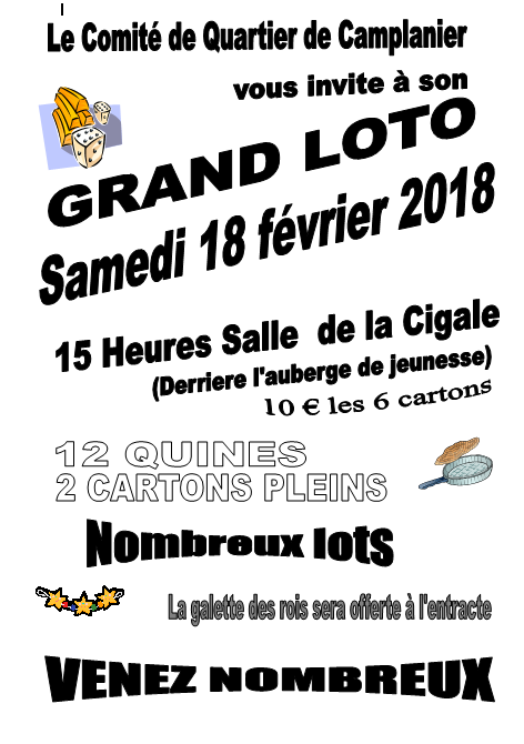 Affiche loto